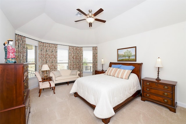 5314 Tribolo Trl, Round Rock, TX 78665 - bedroom featuring baseboards, visible vents, multiple windows, and light carpet