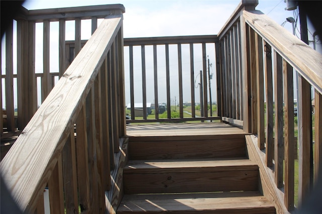 view of staircase