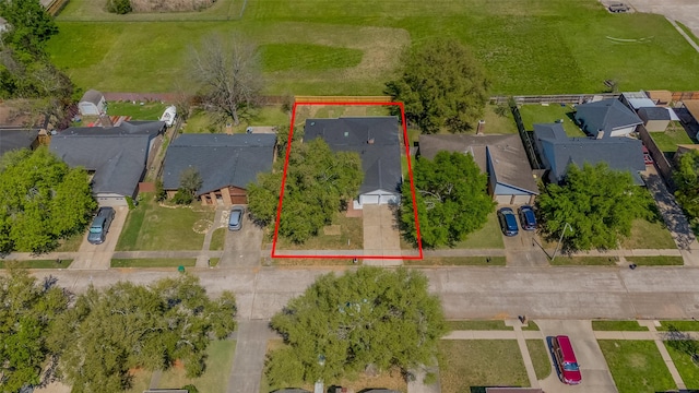 6219 Canada Dr, Pasadena, TX 77505 - birds eye view of property with a residential view