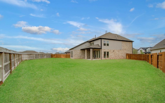 693 Cape Capri Dr, Katy, TX 77493 - view of yard with a fenced backyard