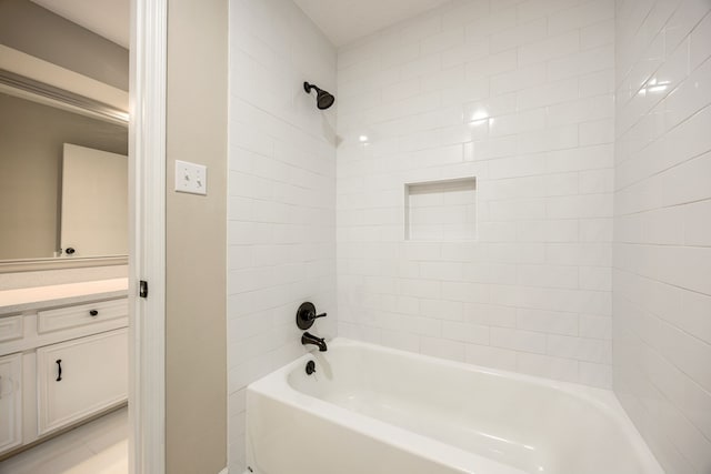 11814 Drexelbrook Dr, Houston, TX 77077 - full bathroom featuring tub / shower combination and vanity