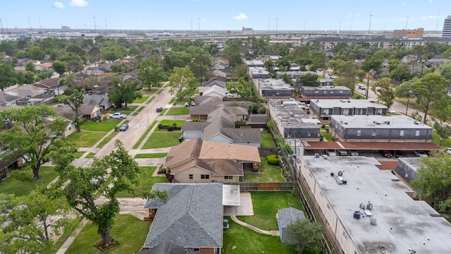 drone / aerial view featuring a residential view