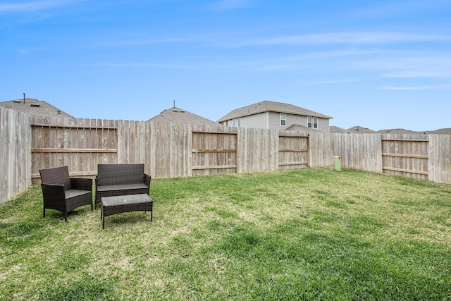 4984 Pismo Ray Dr, Katy, TX 77493 - view of yard with a fenced backyard