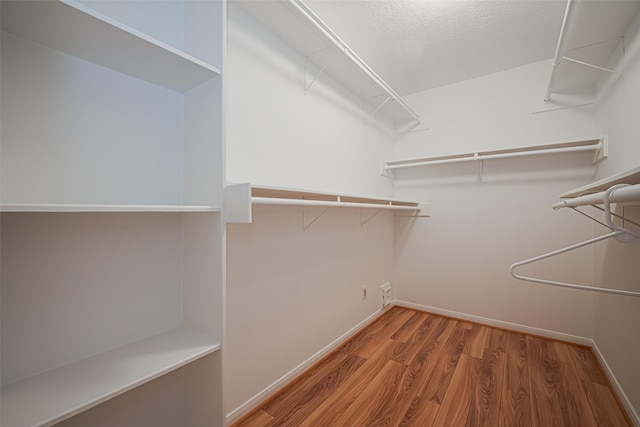 26003 Fountaine Bleau Dr, Tomball, TX 77377 - spacious closet featuring wood finished floors