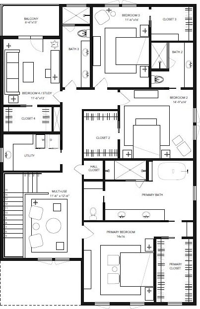 519 Milwaukee St, Houston, TX 77009 - view of layout