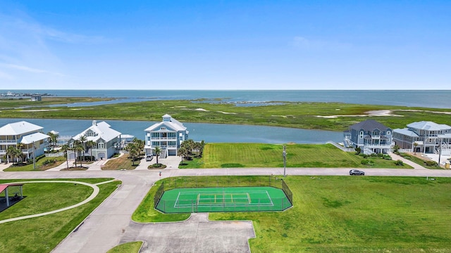 20919 W Sunset Bay Dr, Galveston, TX 77554 - aerial view of a large body of water