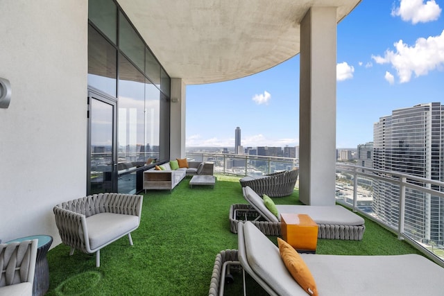 1409 Post Oak Blvd Unit 2702, Houston, TX 77056 - balcony with a view of city