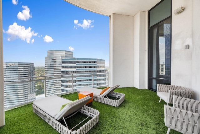 1409 Post Oak Blvd Unit 2702, Houston, TX 77056 - balcony with a view of city