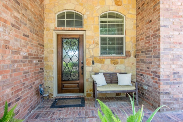 14711 E Ginger Spice Ct, Cypress, TX 77433 - property entrance featuring stone siding and brick siding