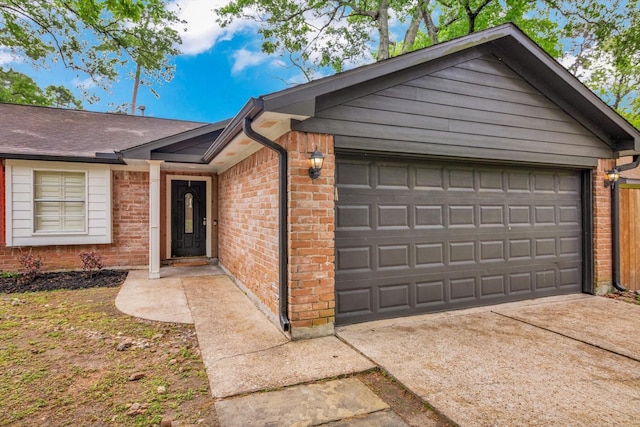 3306 Brookdale Dr, Houston, TX 77339 - single story home with brick siding and an attached garage