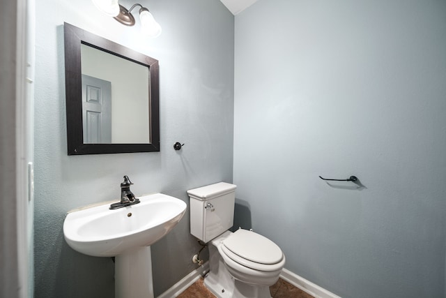 14507 Heron Marsh Dr, Cypress, TX 77429 - half bath featuring toilet and baseboards