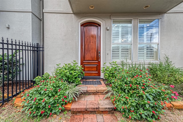 1804 Haddon St, Houston, TX 77019 - view of exterior entry featuring stucco siding