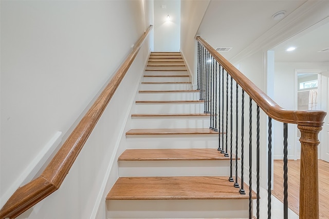 1804 Haddon St, Houston, TX 77019 - stairs with wood finished floors