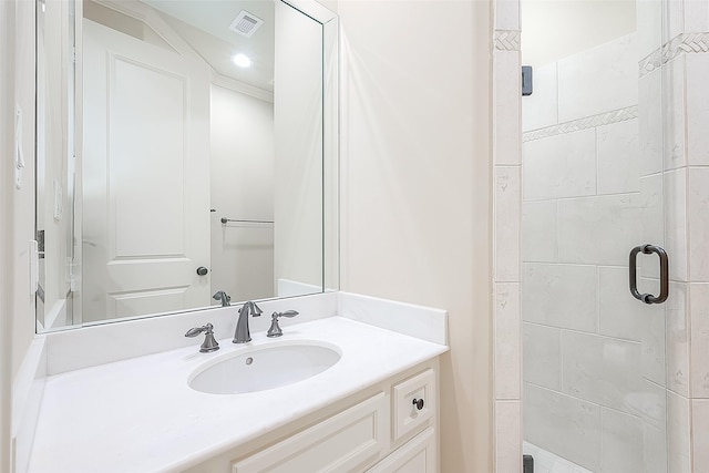 1804 Haddon St, Houston, TX 77019 - full bathroom featuring vanity and a stall shower
