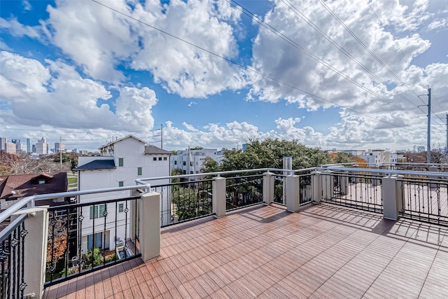 1804 Haddon St, Houston, TX 77019 - view of patio / terrace with a balcony