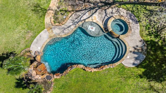 8408 Grand Lake Estates Dr, Montgomery, TX 77316 - birds eye view of property