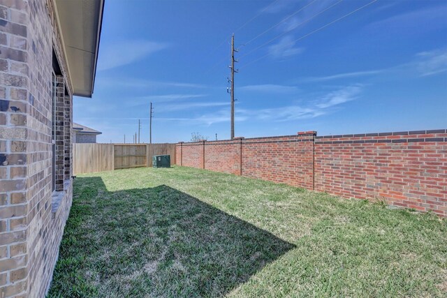5028 Marcasca Dr, Katy, TX 77493 - view of yard featuring a fenced backyard