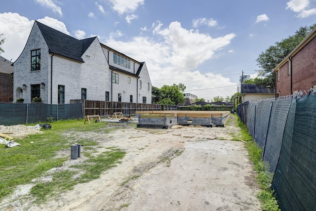 3717 Carlon St, Southside Place, TX 77005 - view of yard featuring a vegetable garden