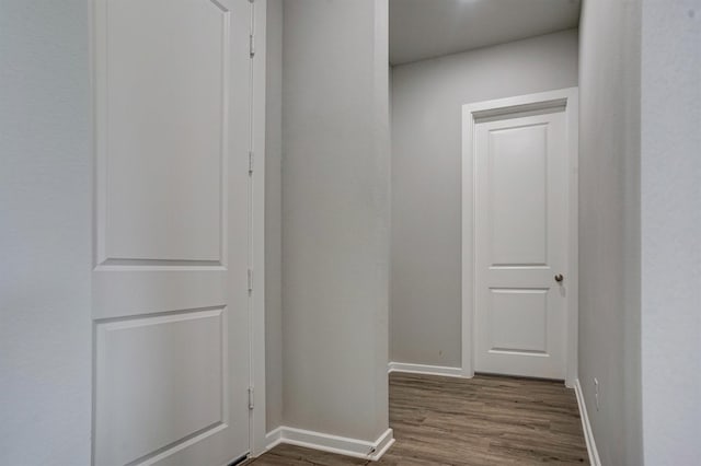 2904 Apple Rose, Katy, TX 77493 - hallway with wood finished floors and baseboards