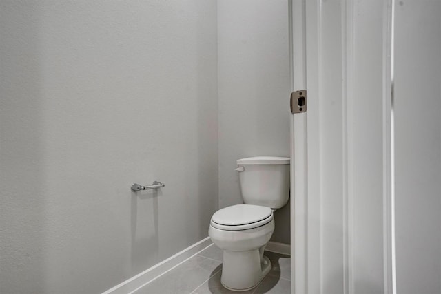 2904 Apple Rose, Katy, TX 77493 - bathroom with tile patterned floors, toilet, and baseboards
