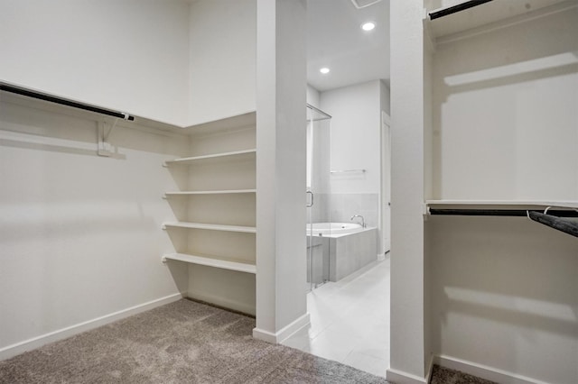 2904 Apple Rose, Katy, TX 77493 - walk in closet with carpet flooring