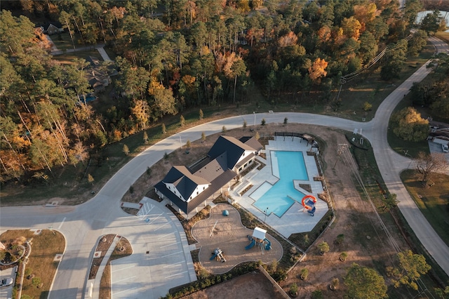12219 Ridge Top Dr, Conroe, TX 77304 - bird's eye view