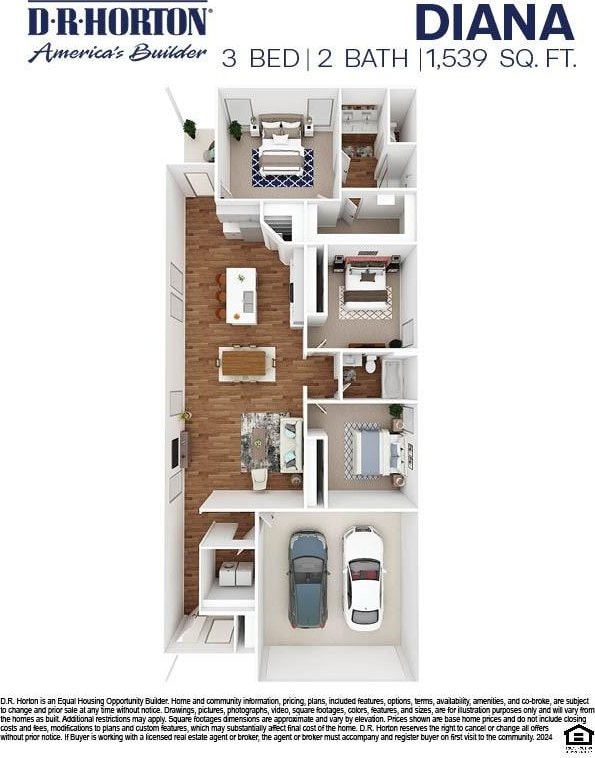 1342 Heather Rosewood Ln, Conroe, TX 77301 - floor plan / room layout