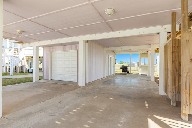 4406 Tampico Way, Galveston, TX 77554 - view of garage