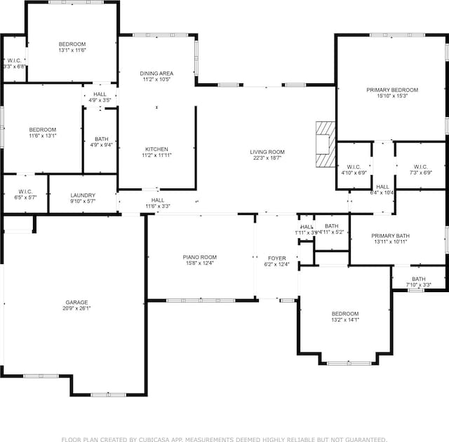 2245 Strangmeier Rd, Brenham, TX 77833 - view of home floor plan