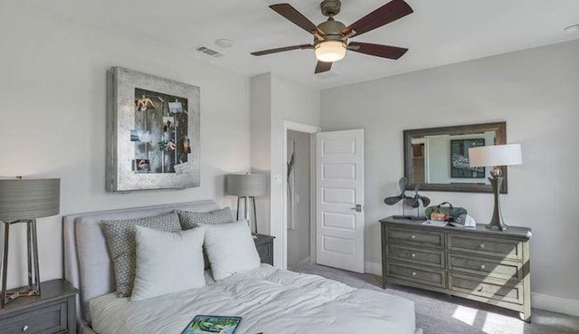 1536 River Point Dr, Friendswood, TX 77546 - carpeted bedroom with baseboards and ceiling fan