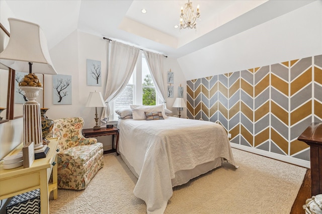 1101 Heights Blvd, Houston, TX 77008 - bedroom featuring a chandelier