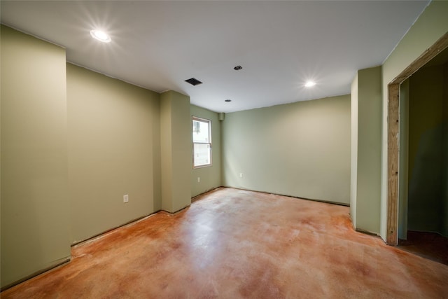 1101 Heights Blvd, Houston, TX 77008 - spare room with recessed lighting