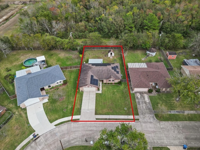 314 Lantana Dr, Texas City, TX 77591 - drone / aerial view