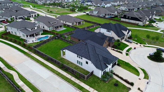 9603 Crescent Mill Dr, Missouri City, TX 77459 - drone / aerial view featuring a residential view
