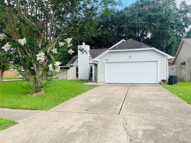2503 Radcliffe Dr, Sugar Land, TX 77498 - view of front facade with driveway and an attached garage