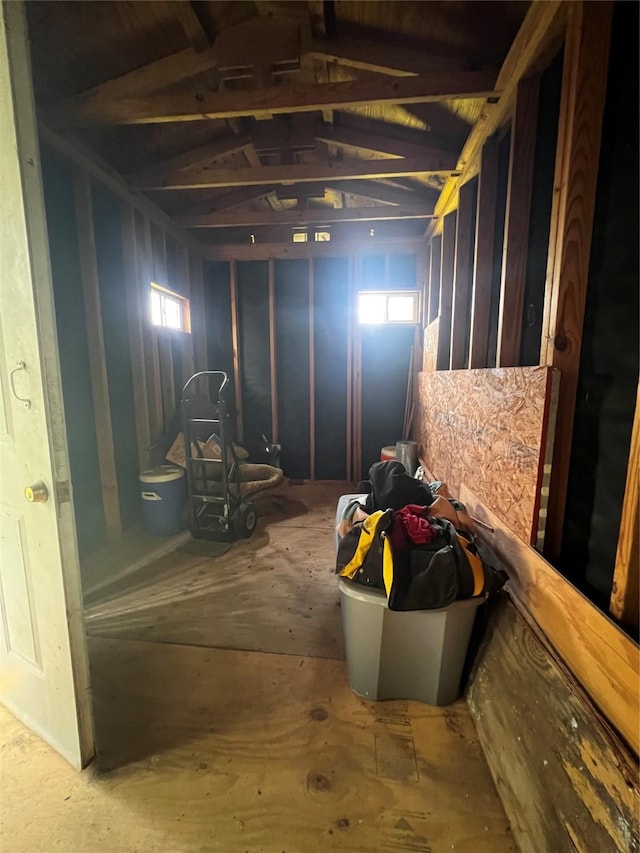 miscellaneous room with a healthy amount of sunlight