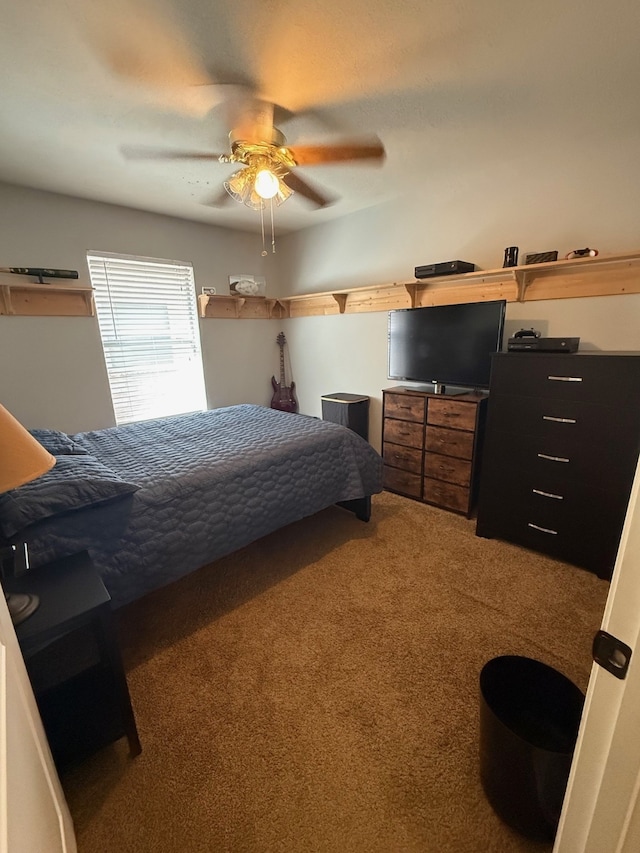 9319 Dalmore Ct, Houston, TX 77095 - carpeted bedroom with ceiling fan