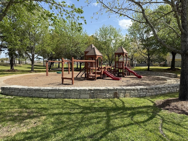 9319 Dalmore Ct, Houston, TX 77095 - community playground featuring a lawn
