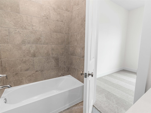 7517 Hawk Crest Dr, Fulshear, TX 77441 - full bath with tub / shower combination and baseboards