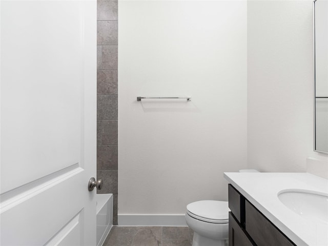7517 Hawk Crest Dr, Fulshear, TX 77441 - bathroom with vanity and toilet