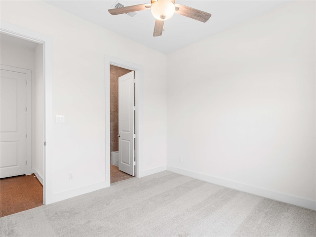 7517 Hawk Crest Dr, Fulshear, TX 77441 - unfurnished room with carpet and ceiling fan
