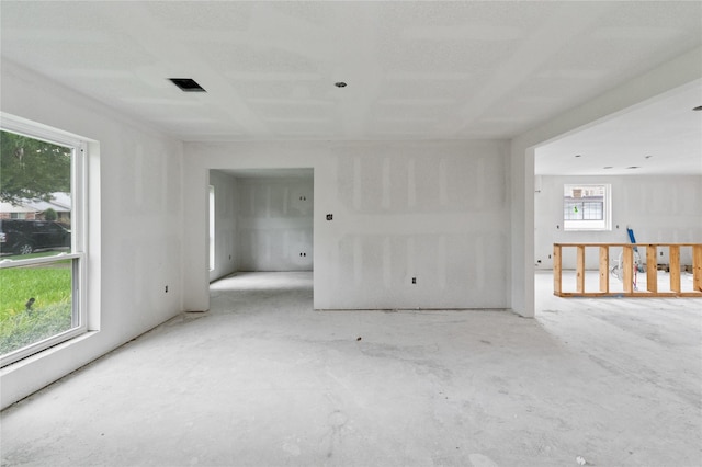6206 Yarwell Dr, Houston, TX 77096 - spare room with concrete flooring