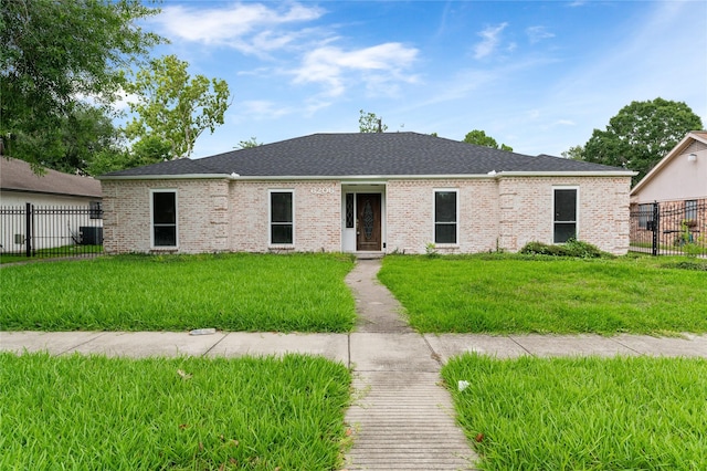 6206 Yarwell Dr, Houston, TX 77096 - ranch-style house featuring brick siding and a shingled roof