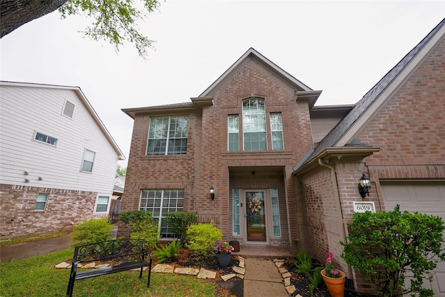 6019 Spanish Oak Dr, Pasadena, TX 77505 - view of front facade with brick siding