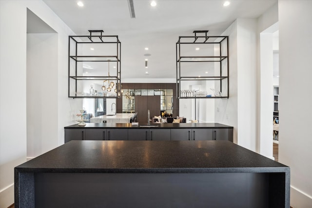 3835 Olympia Dr, Houston, TX 77019 - indoor bar featuring recessed lighting