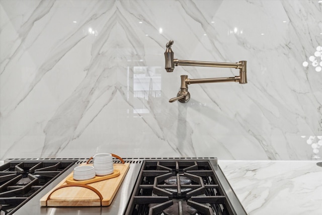 room details with stovetop with downdraft