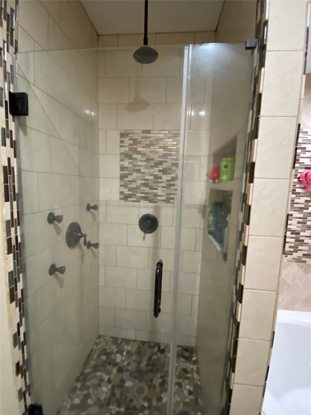 1319 Cherry Spring Dr, Houston, TX 77038 - full bathroom with a shower stall