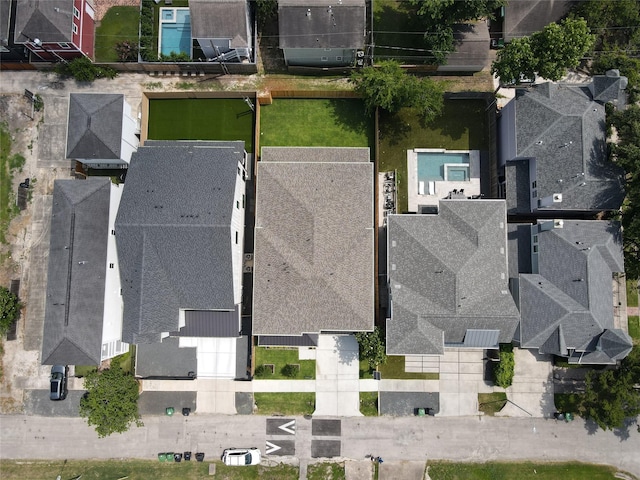 608 E 25th St, Houston, TX 77008 - aerial perspective of suburban area