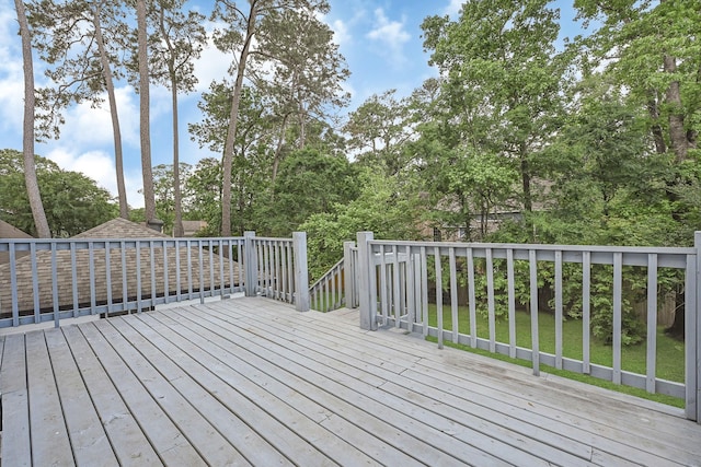view of deck