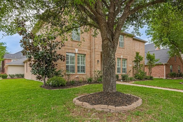 1218 Ventura Canyon Dr, Katy, TX 77494 - traditional-style home featuring a front lawn